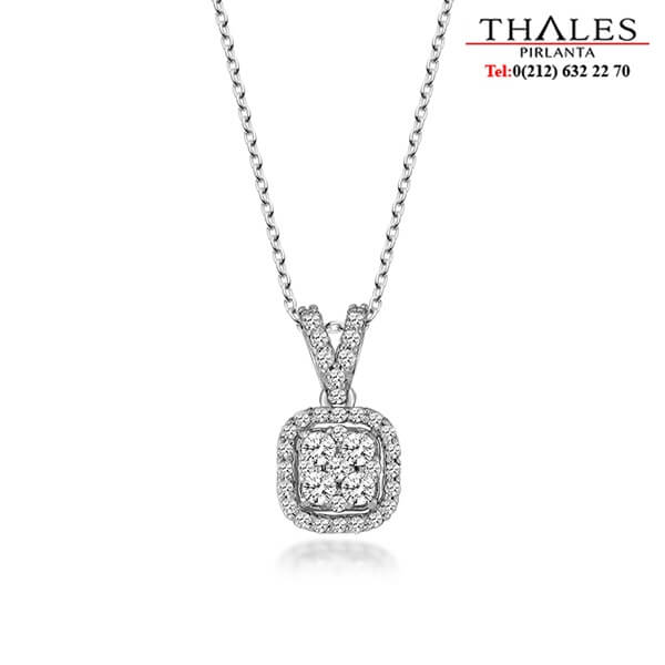 Ucuz Pırlanta Kolye