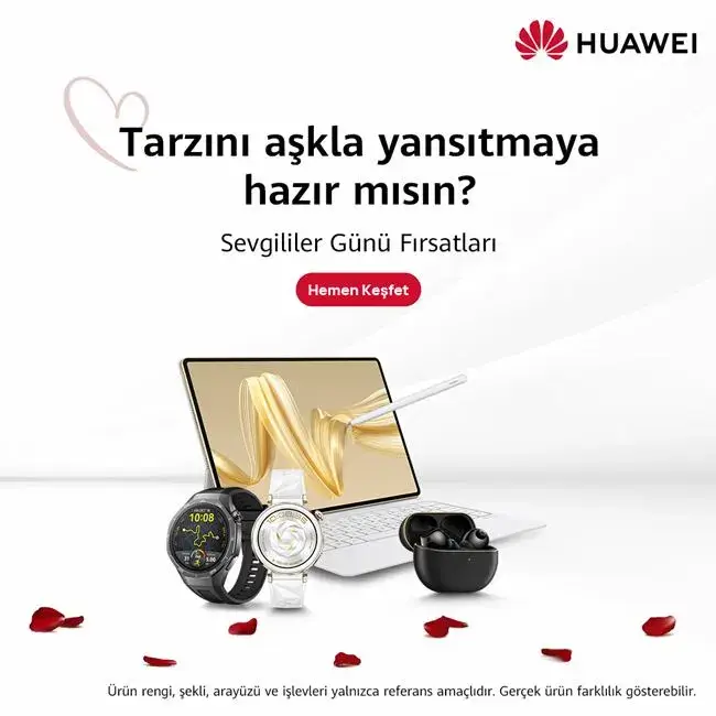 Huawei-sevgililer-gunu-akilli-saat-hediye Huawei yenilikçi akıllı saat koleksiyonu