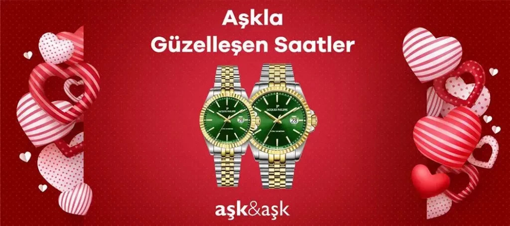 Sevgililer Günü İçin En Romantik Saat Modelleri
