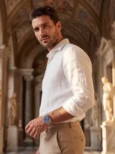 Valentino Orlandi İtalyan zarafeti minimal tasarım erkek saati